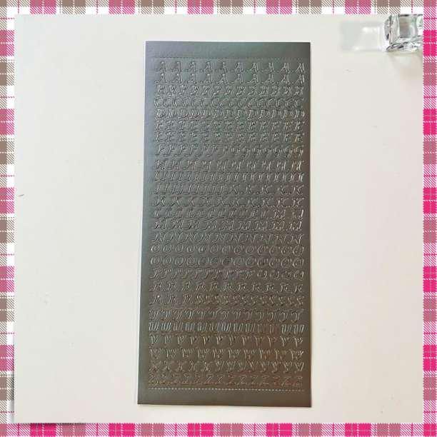 韓国作家さん アルファベット ステッカー まとめ売り