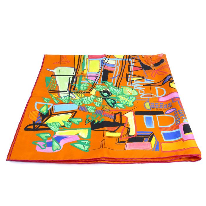 HERMES エルメス MODERNISME TROPICAL 熱帯のモダニズム カレ90