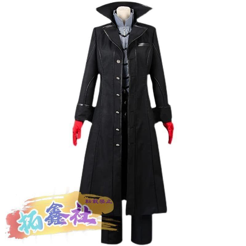 ペルソナ5 P5 雨宮蓮 来栖暁 コスプレ衣装 ウィッグ付き ペルソナ5