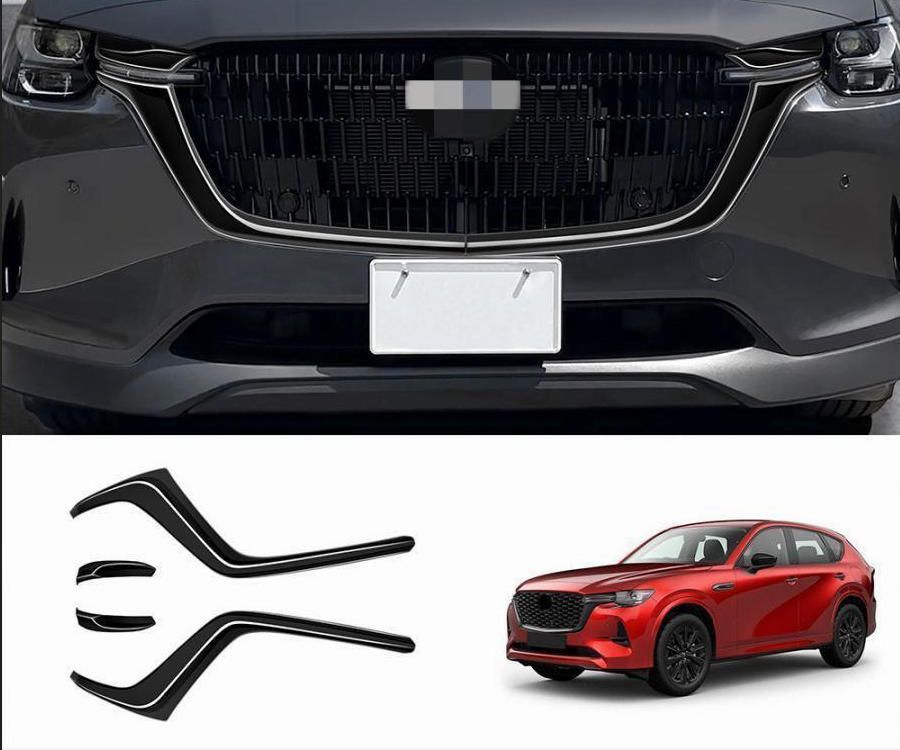 マツダ CX-60 フロントグリルサイドモール（MAZDA汎用フロントグリル