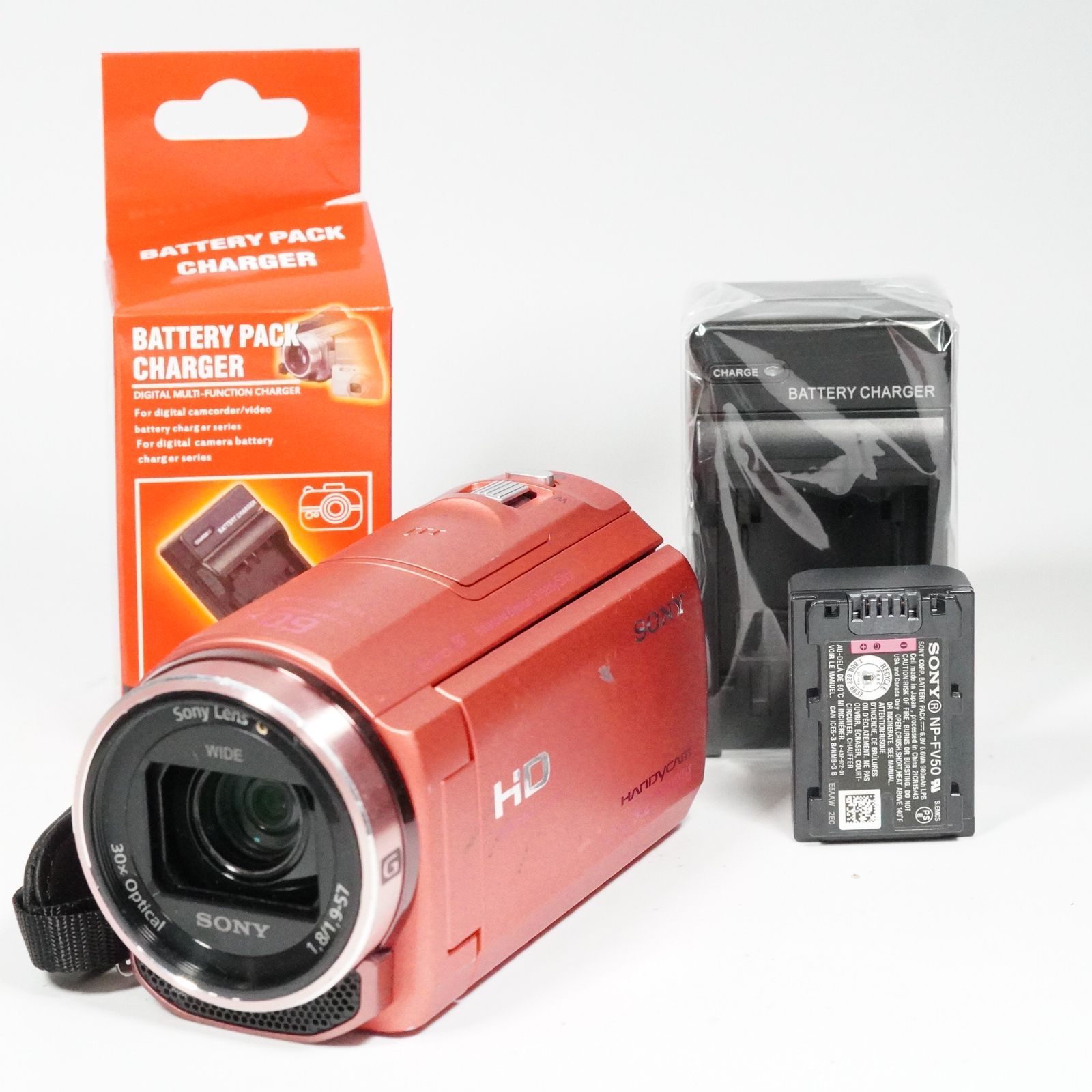 SONY ソニー HDR-CX535 ピンク 動作OK 1週間保証 /1605 - メルカリ