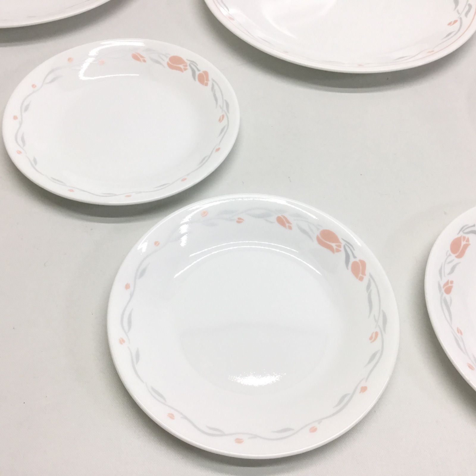 □CORELLE コレール 17cm 26cm プレート 8枚セット まとめ売り