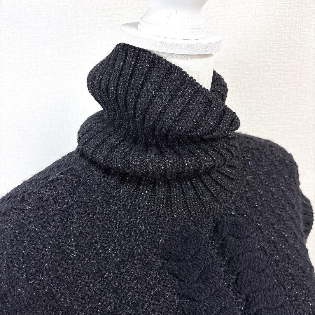 タートルネックニットワンピース 40