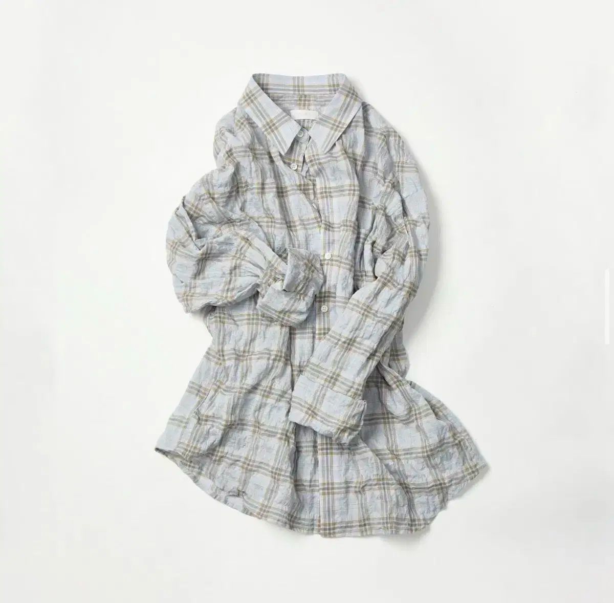 モマデザイン エア クリンクル シャツ