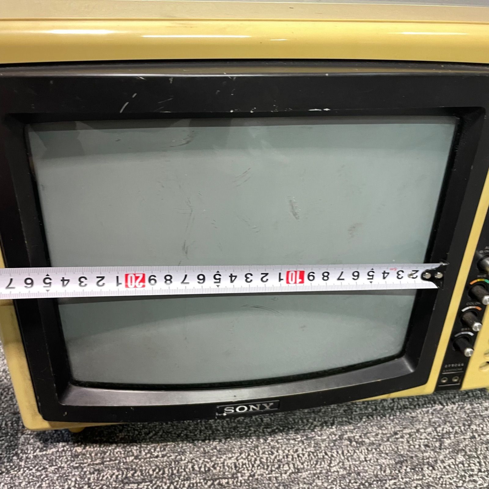 希少 SONY ソニー Trinitron トリニトロン ブラウン管 テレビ KV-1300 昭和 レトロ - メルカリ