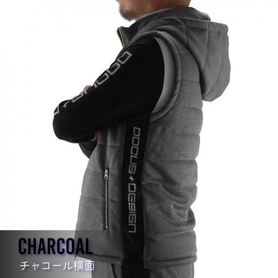 貴重 DOCUS ゴルフウェア ドゥーカス ホッドパッドベスト ベスト おしゃれ かっこいい メンズ DCM25A004 お取り寄せ商品 加減のある