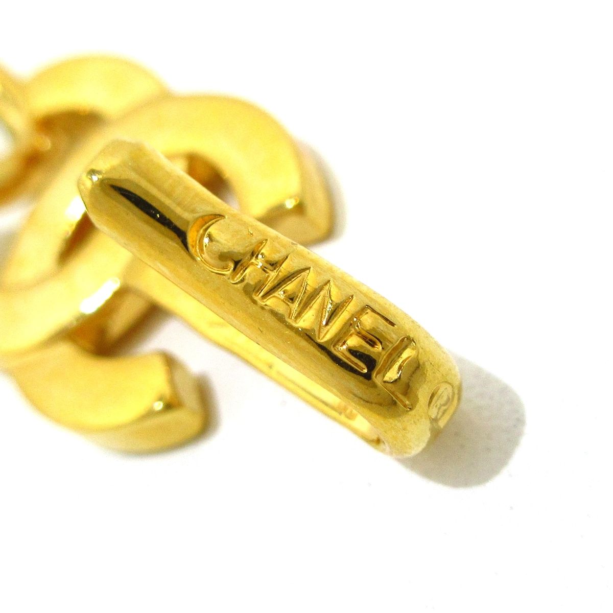 ☆可愛い♪◇CHANEL◇チェーンベルト イエロー CHANEL(シャネル) ベルト - ゴールド×イエローグリーン チェーン