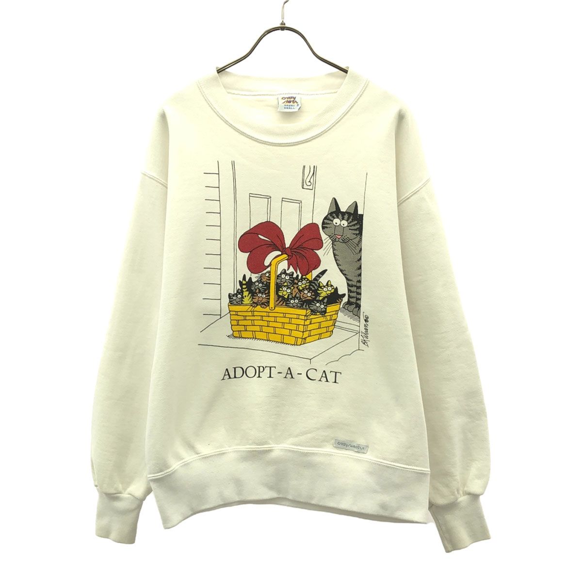 Crazy Shirt クレイジーシャツ 90s USA製 オールド プリント柄 長袖 