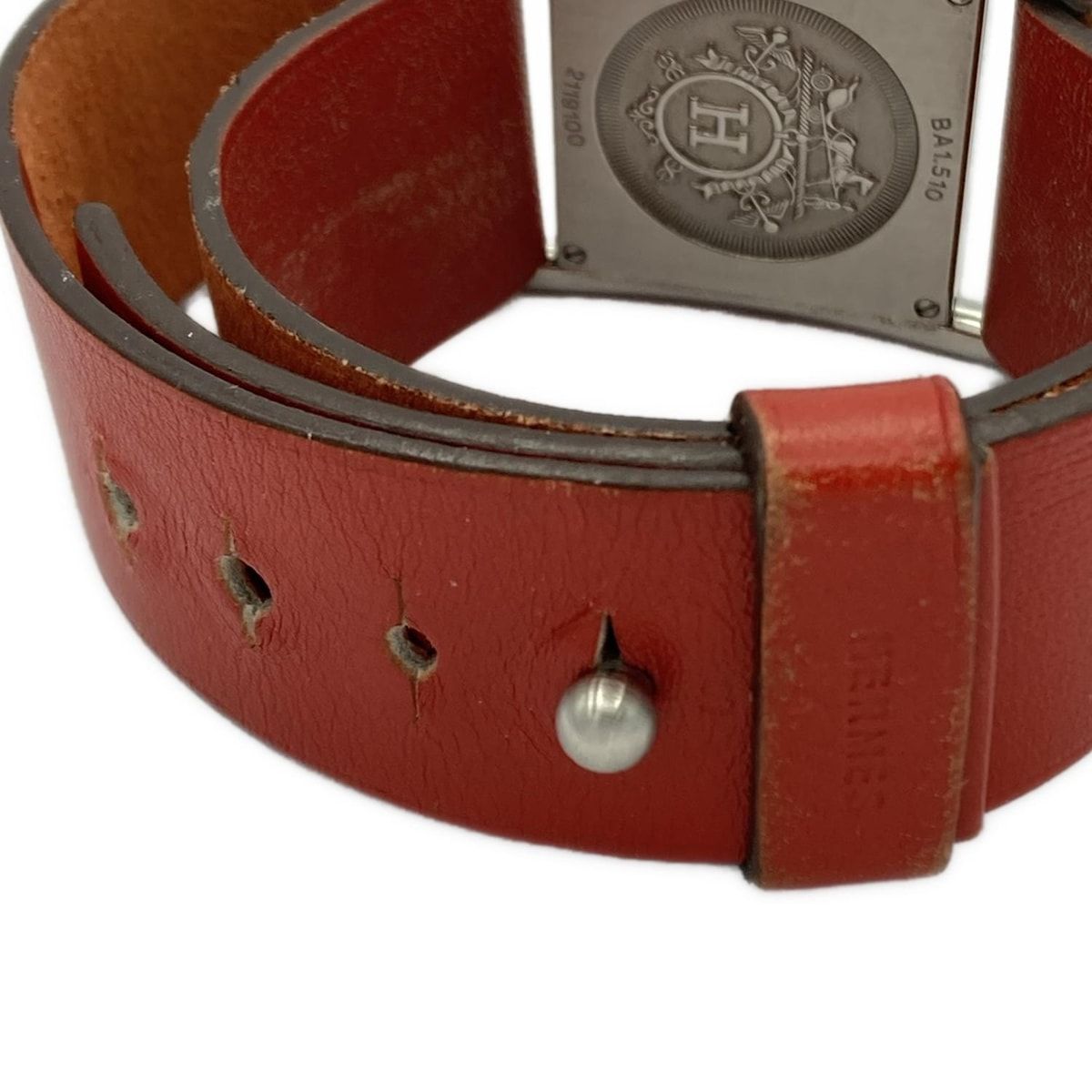 HERMES(エルメス) 腕時計 バレニア BA1.510 レディース 白