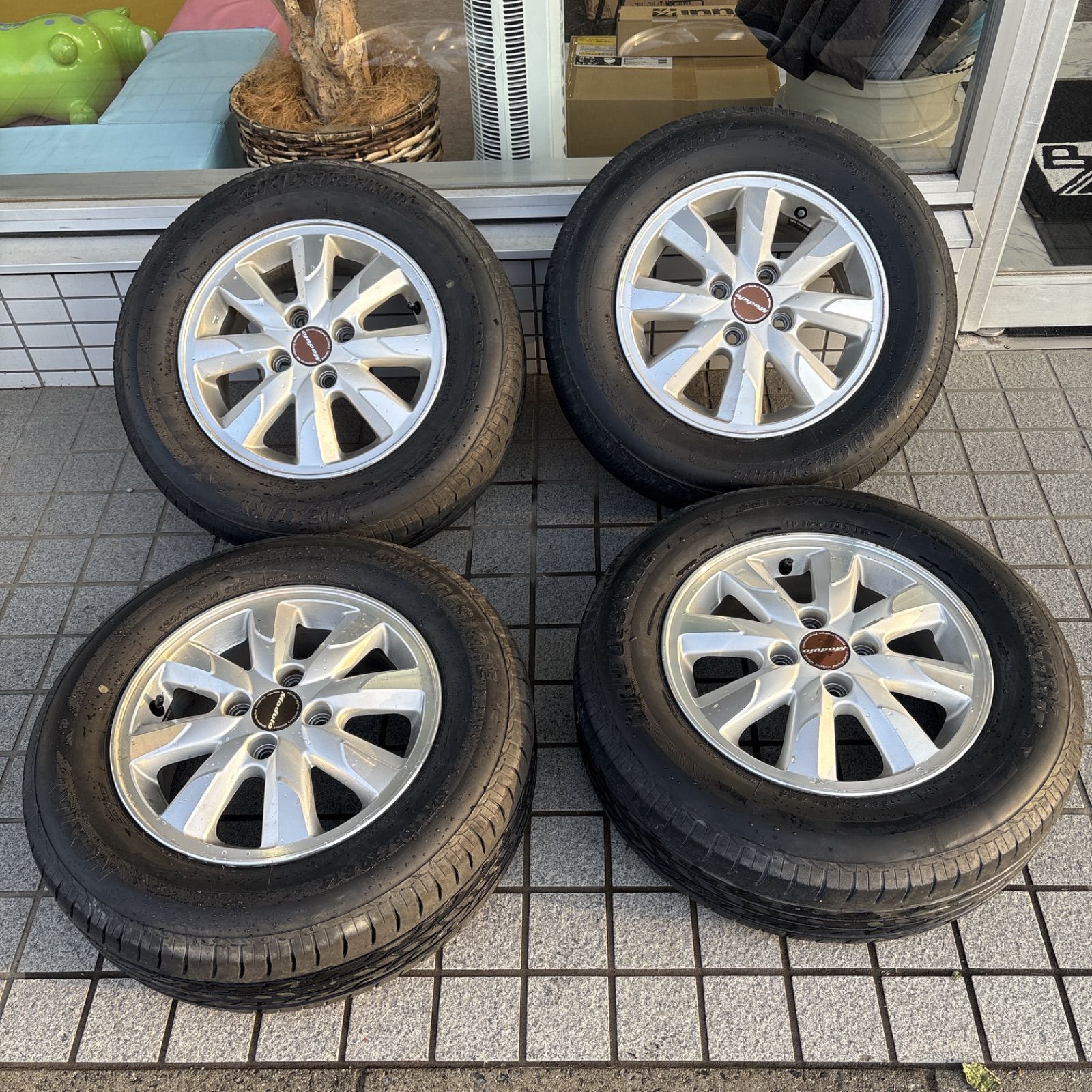ホンダ フリード Modulo モデューロ 185/70R14 純正ホイール ホンダ フリード Modulo モデューロ 185/70R14 純正ホイール