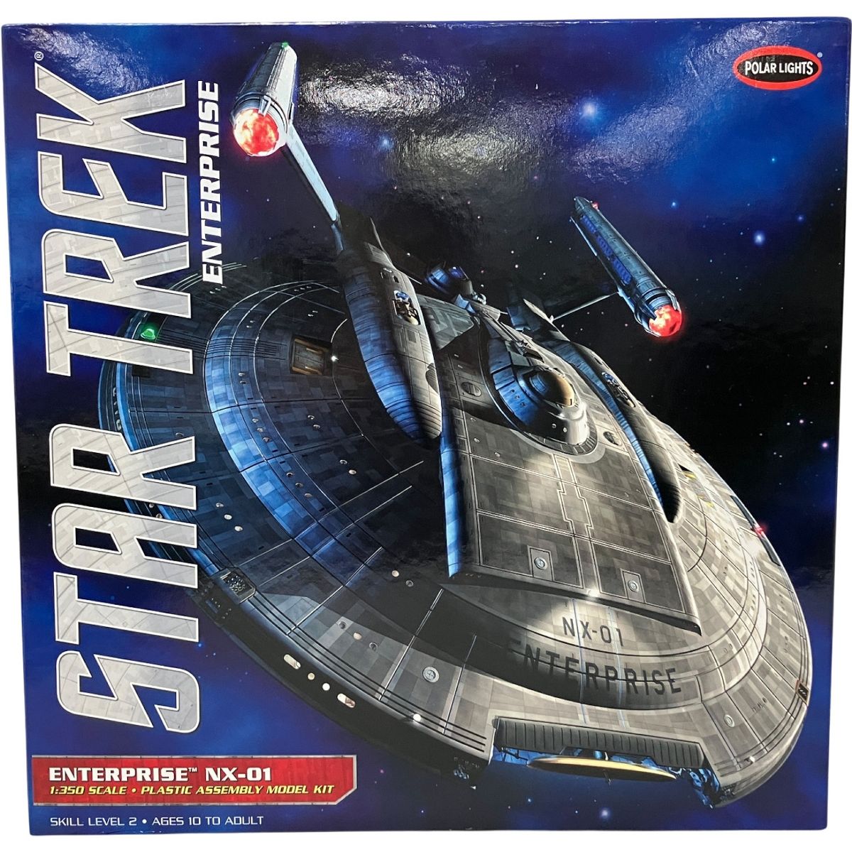 Star trek enterprise ポーラライツ スタートレック NX-01 1 350 プラモ ♥ H10438391