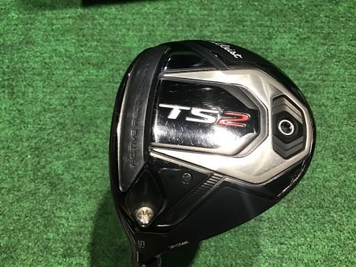 タイトリスト TS2 15° レフティ フェアウェイウッド FW 純正特注シャフト フレックスSR メンズ 男性用 左利き レフティ 左用 Cランク ゴルフクラブ