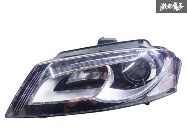 【点灯OK！】アウディ純正 8PCAX A3 スポーツバック HID ヘッドライト ヘッドランプ 左 左側 右ハンドル 棚2K14