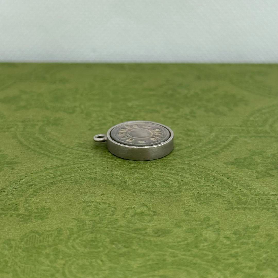 HERMES セリエ シェル ペンダントトップ ネックレス チャーム0904c