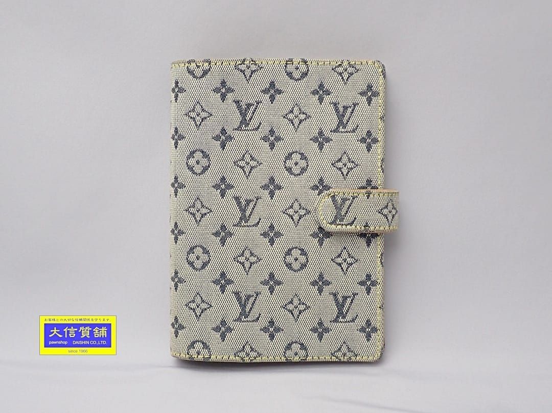LOUIS VUITTON ルイ ヴィトン モノグラム ミニ 手帳カバーPM R20910 6穴式 CA0070 B 送料無料 A-8914 質屋