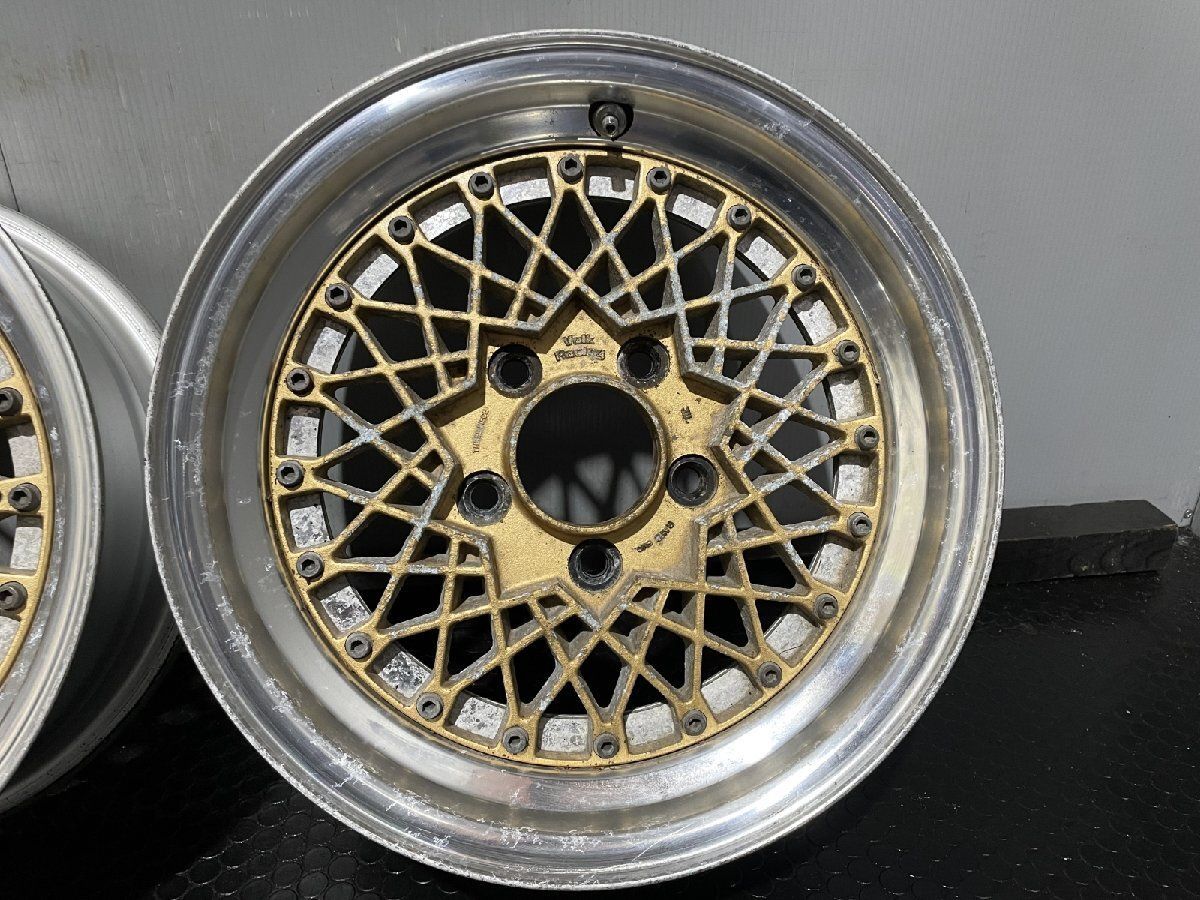 旧車ホイール】RAYS VOLK Racing ボルクメッシュ レイズ ボルクレーシング 14インチ 4本 6J5HPCD114.3約+15 希少  当時物 (MHD178) - メルカリ