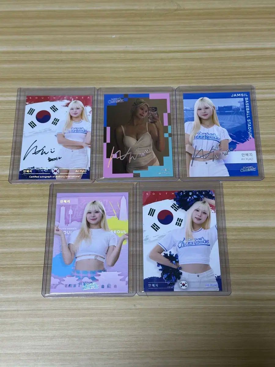 2025 コリアンチアリーダー アン ヘジ チアリーダーカード