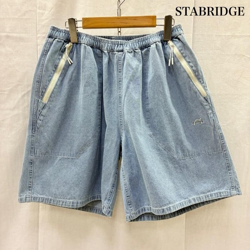 パンツ STABRIDGE Mid Summer Jorts Washed Black the Apartment