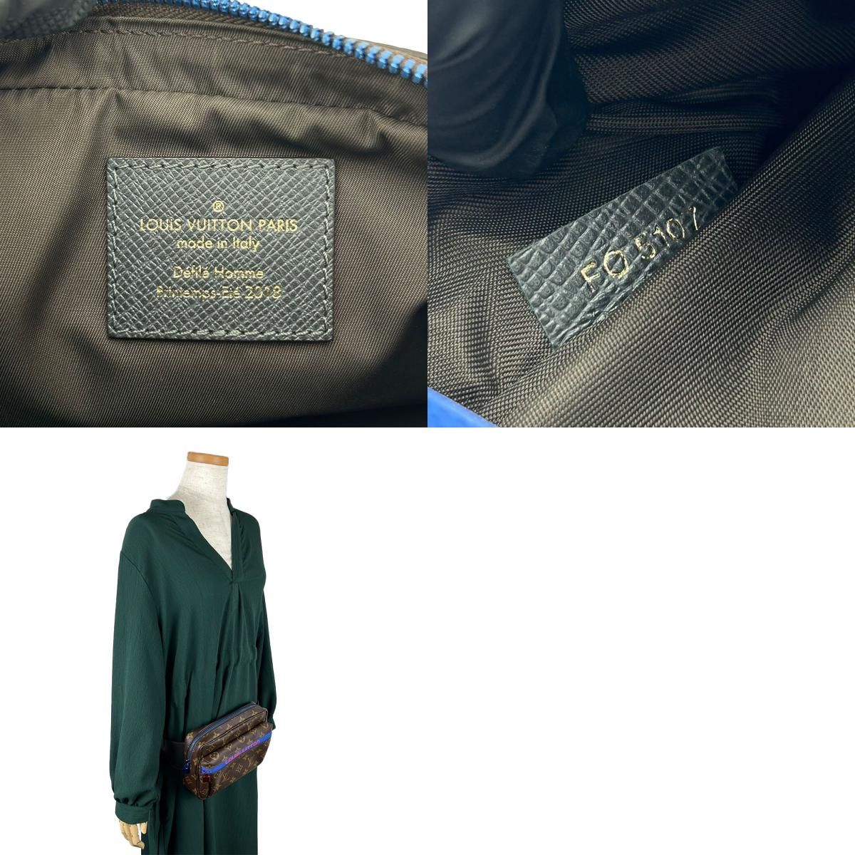 中古】 ルイ・ヴィトン ウエストバッグ パシフィックバムバッグ M43828