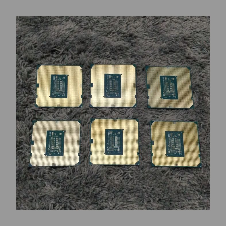 intel - CPU 計6枚セット まとめ売り CORE i5-4690 4590 4570 i5