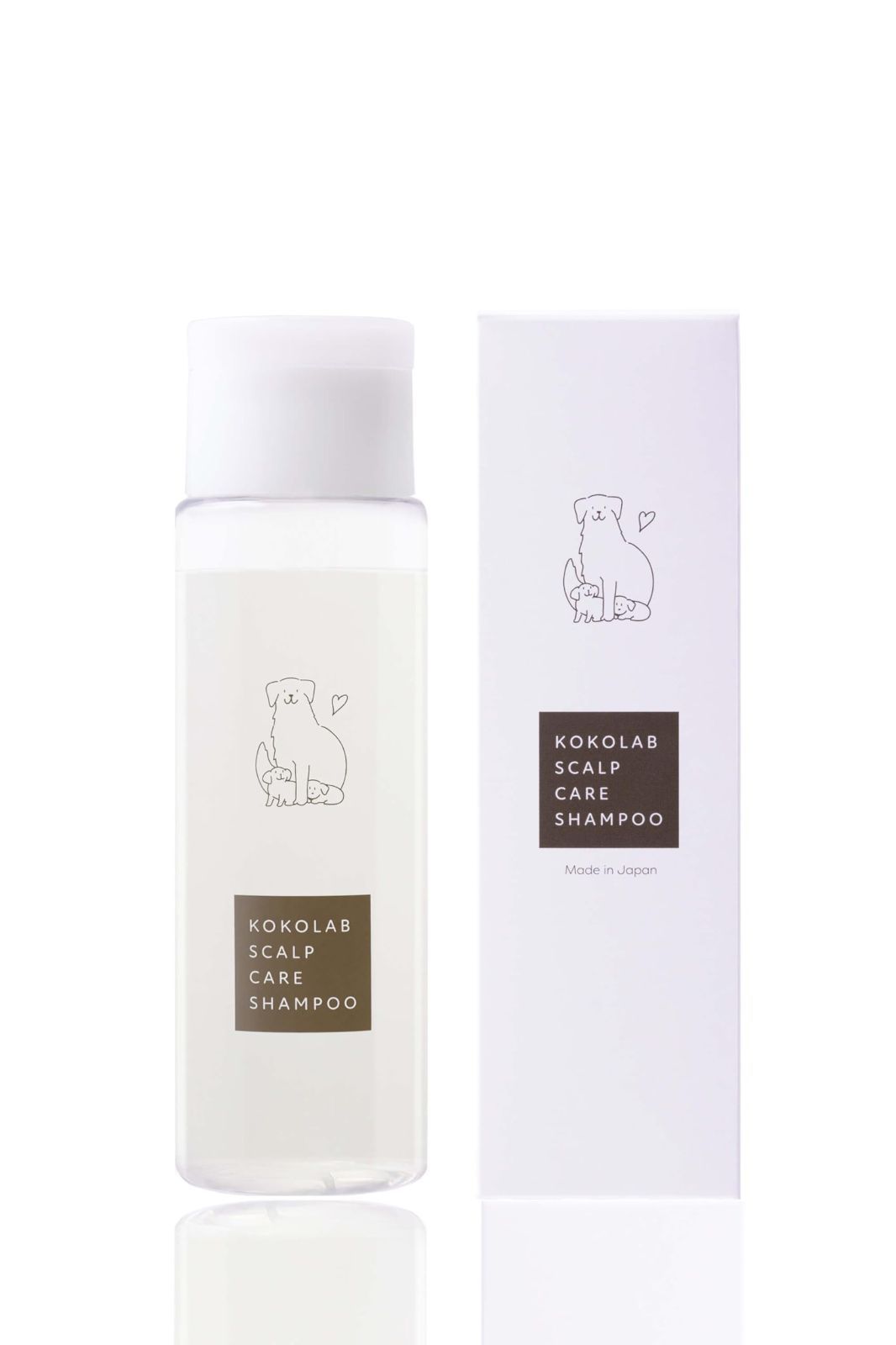 ここラボ ここラボスカルプケアシャンプー180ml｜乳酸菌の働きで頭皮の乾燥 フケ かゆみを抑える
