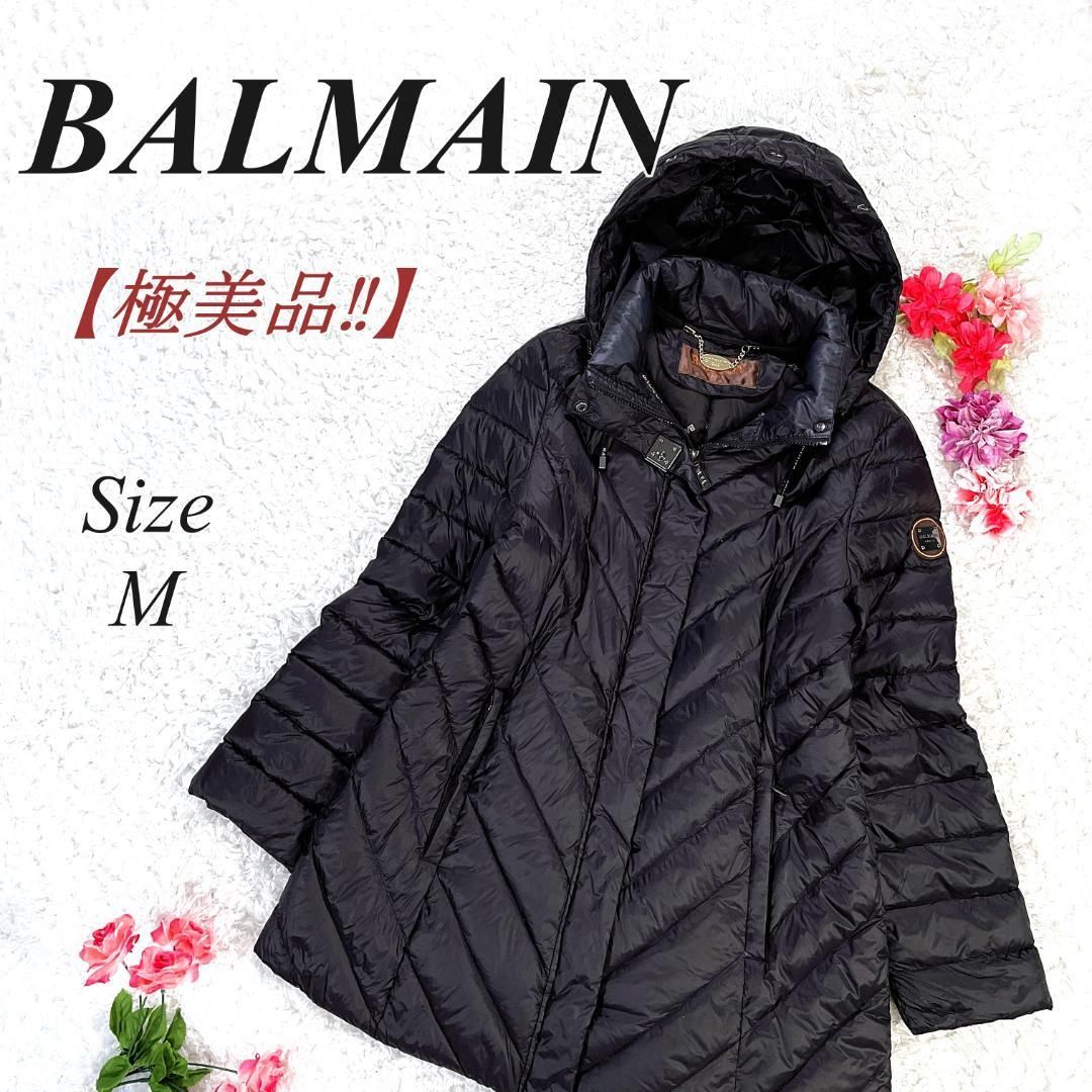 極美品 BALMAIN ダウンコート