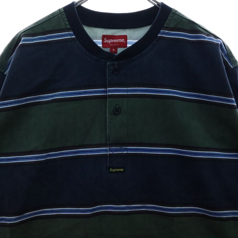 Dickies Supreme ストライプ長袖ポロシャツ Dickies Supreme ストライプ長袖ポロシャツ - メルカリ