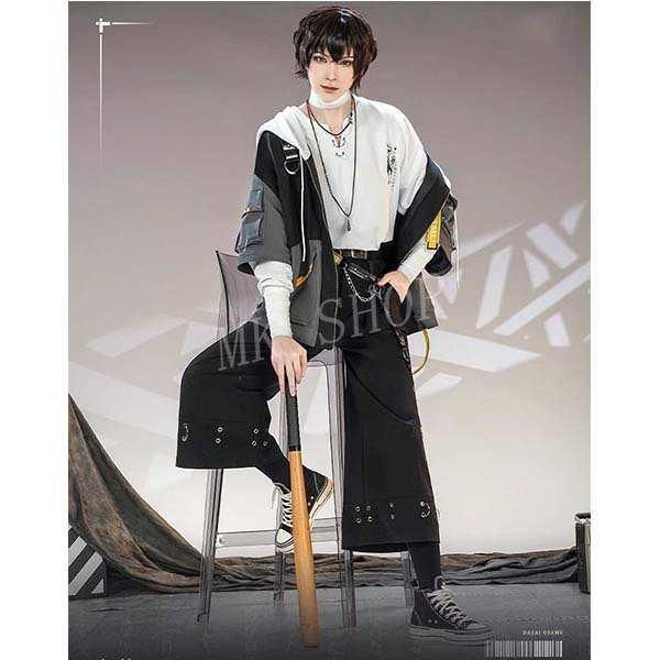 文豪ストレイドッグス 風 太宰治コスプレ 衣装 日常服 ハcosplay ハロウィン 演出服 変装 kkkyzn