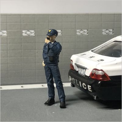 カスタム 現実的 警察ジオラマ 1:64 セット A4サイズ カスタム 現実的 警察ジオラマ 1:64 セット A4サイズ