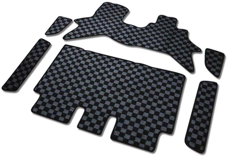 エブリイ ワゴン DA17W フロアマット グレーチェック柄 エブリイ ワゴン DA17W フロアマット グレーチェック柄 フロアマット