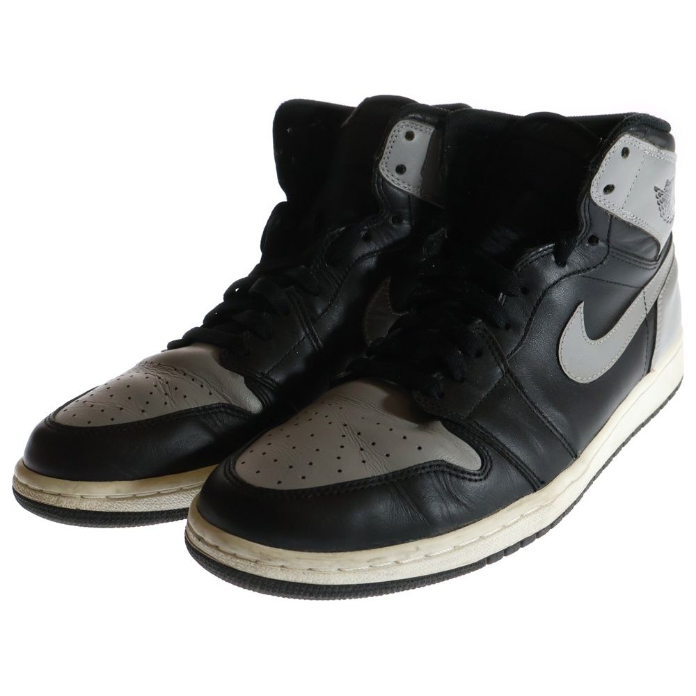 NIKE ナイキ 【観賞用2013年製】 AIR JORDAN 1 RETRO HIGH SHADOW エアジョーダン ワン レトロ ハイ オージー シャドウ ハイカットスニーカー US10.5/28.5cm 555088-014 NIKE (ナイキ) 【観賞用2013年製】 AIR JORDAN 1 RETRO HIGH SHADOW