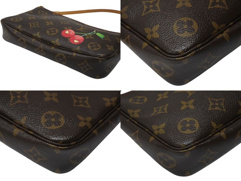 極美品 LOUIS VUITTON ルイヴィトン モノグラム チェリー