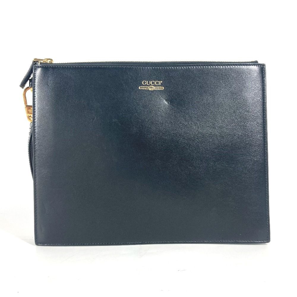 GUCCI グッチ クラッチバッグ ロゴ 547613 レザー - メルカリ