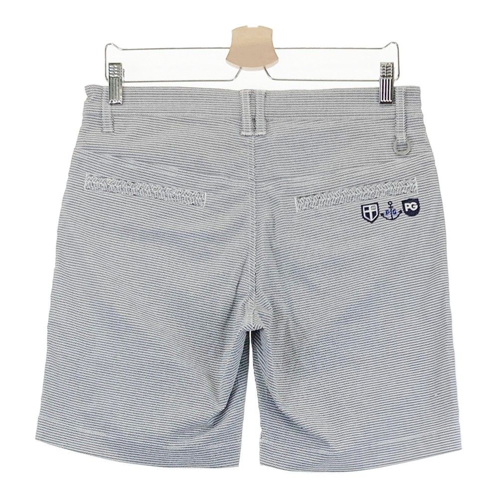 サイズ：4 PEARLY GATES パーリーゲイツ ハーフ パンツ 総柄 ネイビー