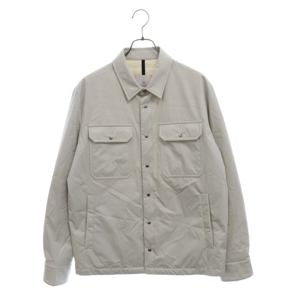 MONCLER モンクレール 21SS DELLY スナップボタン ライトダウンジャケット ホワイト G10911B50S00 MONCLER (モンクレール) 21SS DELLY スナップボタン ライトダウン