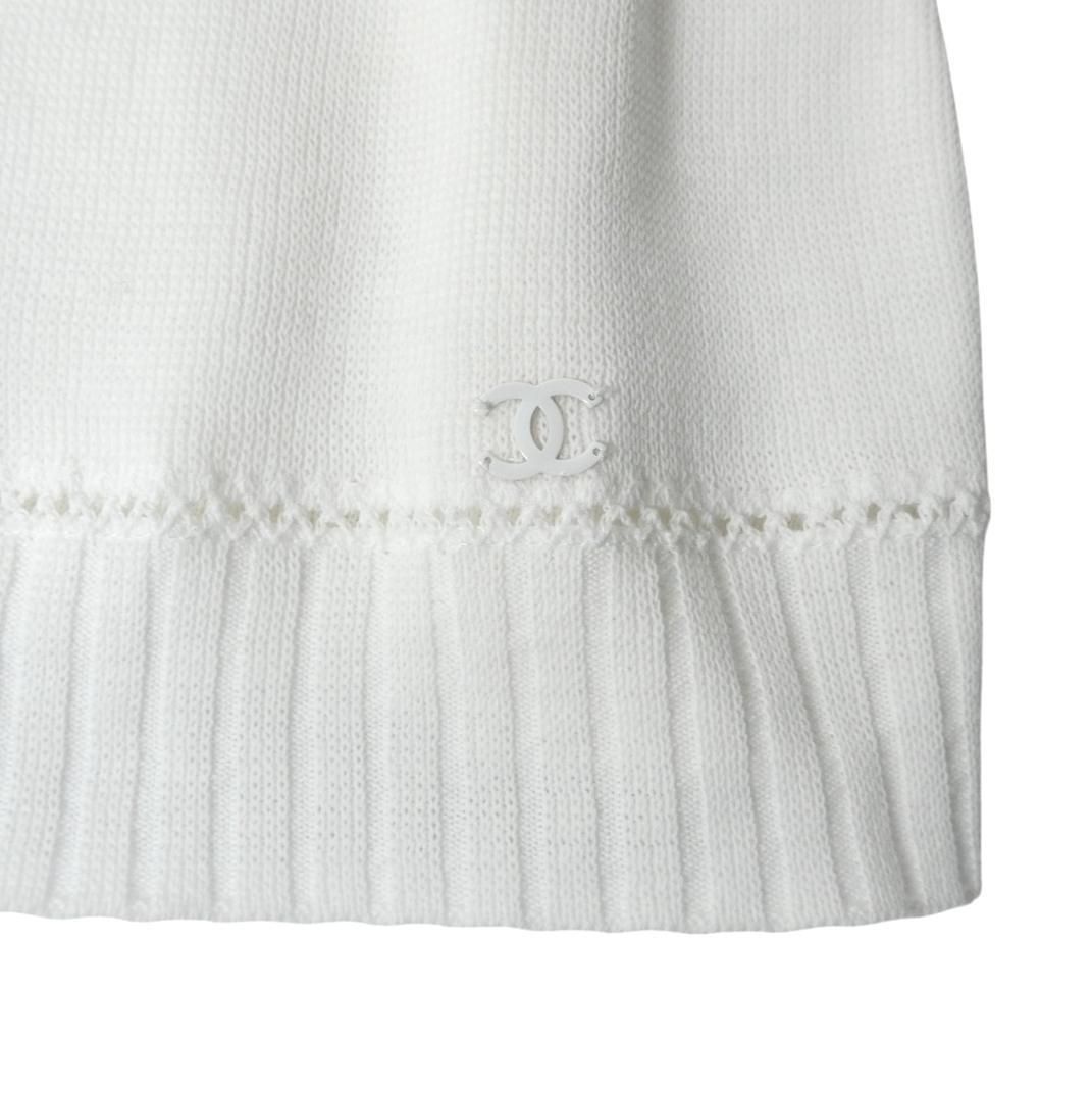 美品 CHANEL シャネル カメリア ココマーク キャミソール タンクトップ