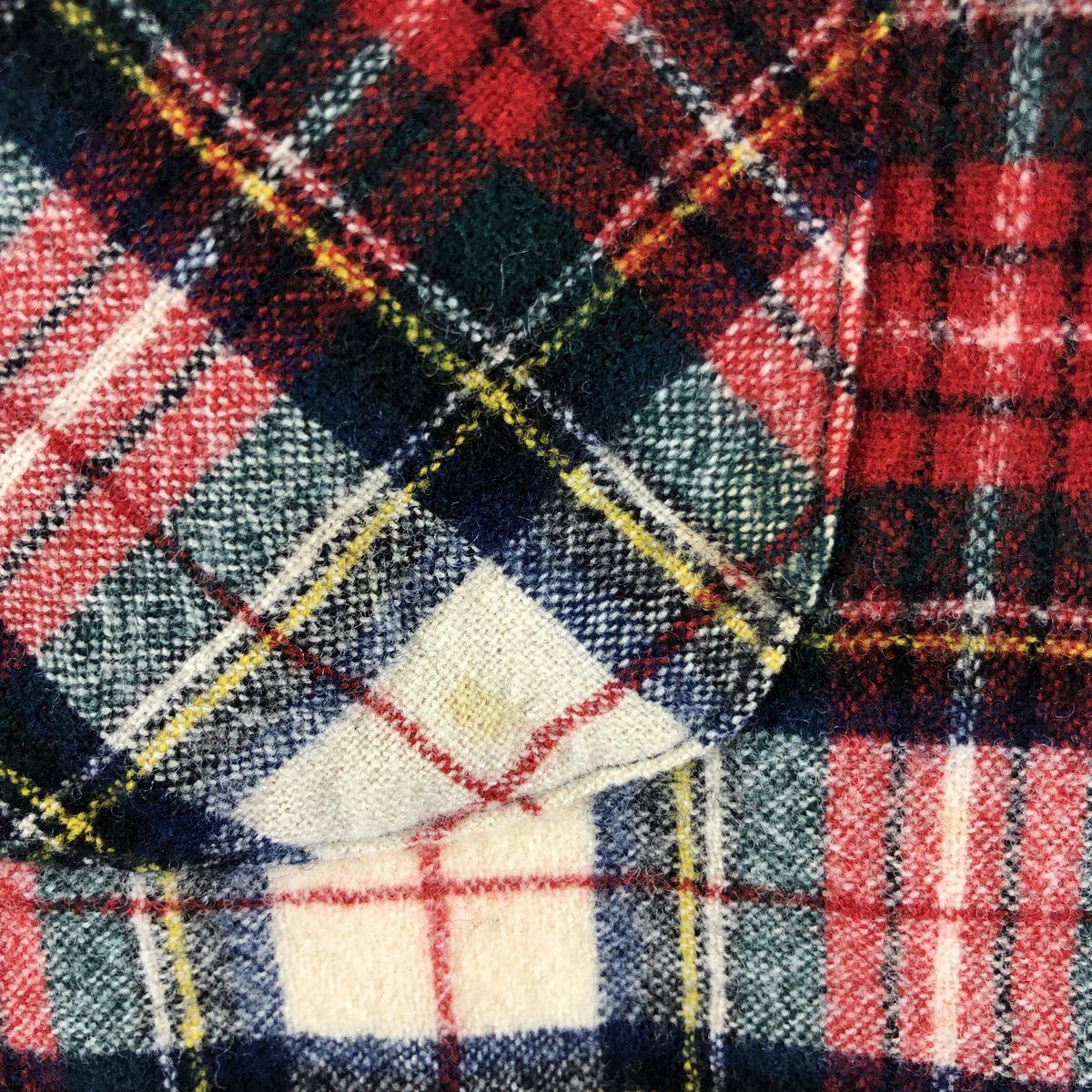 古着 70年代 ペンドルトン PENDLETON チェック柄 オープンカラー