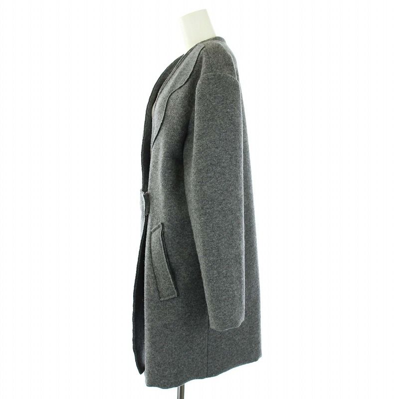 アルマーニエクスチェンジ A/X ARMANI EXCHANGE Wool Coat ノーカラー