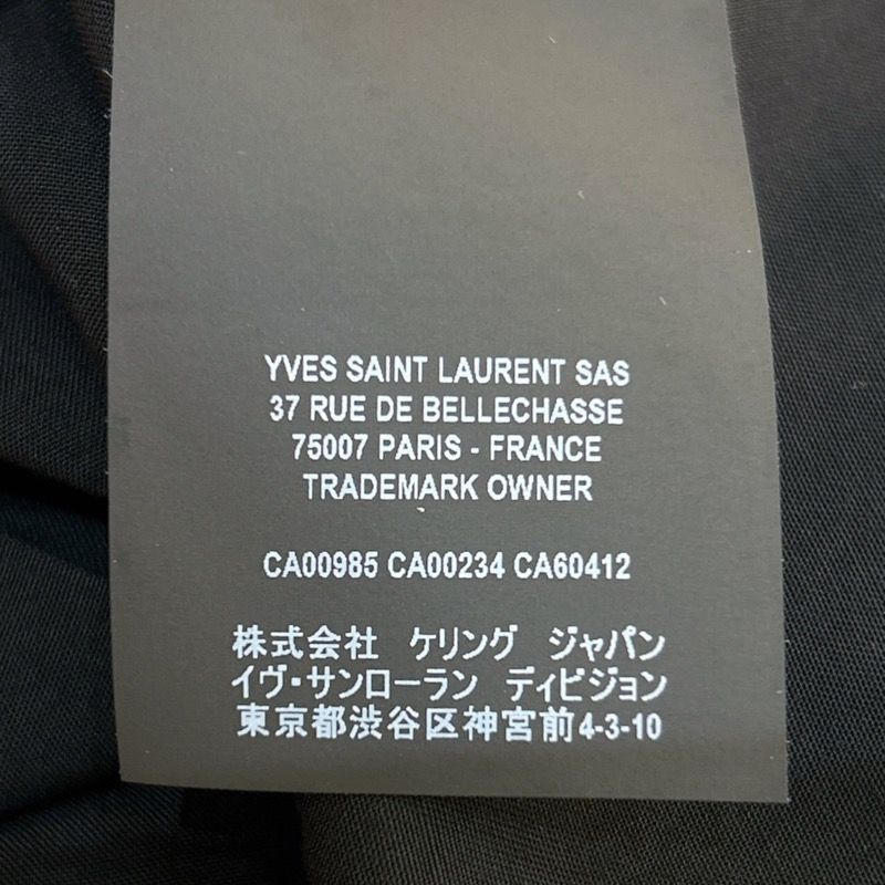 サンローラン SAINT LAURENT スクエアドットレーヨンシャツ 601070