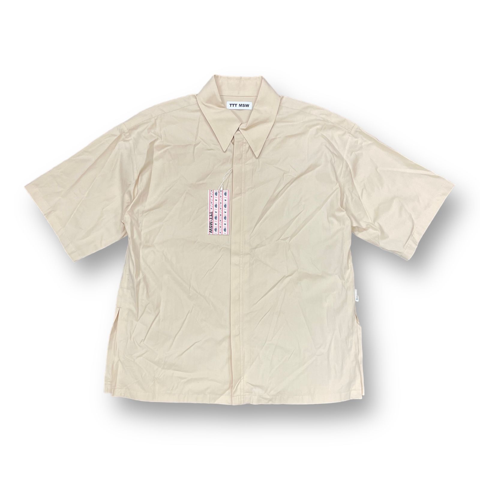 TTT 売り出せ MSW」ティー Open coller shirt 