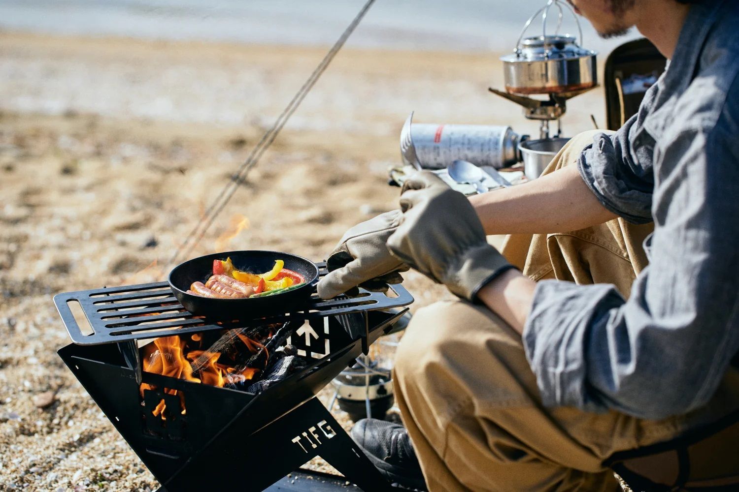 ディスカウント THE IRON FIELD GEAR ☆ TAKI BE ITA タキビイタ L