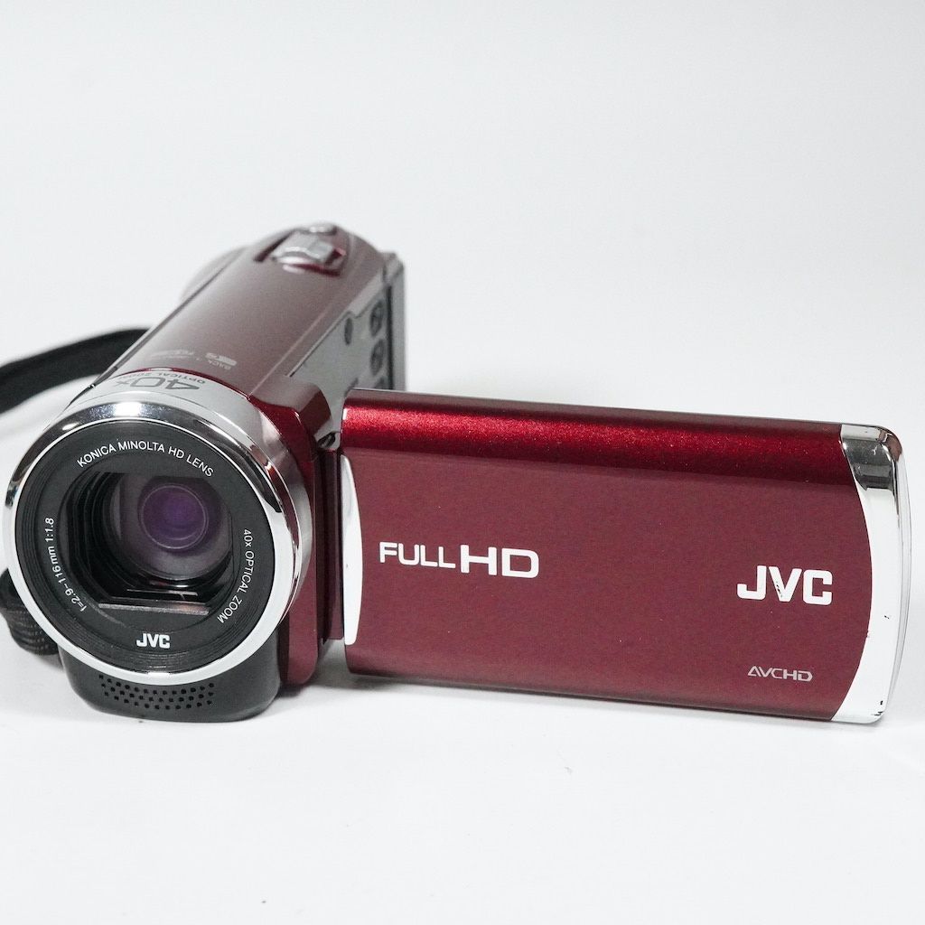 JVC Victor Everio GZ-E117-R レッド 動作OK 返金保証 /2064