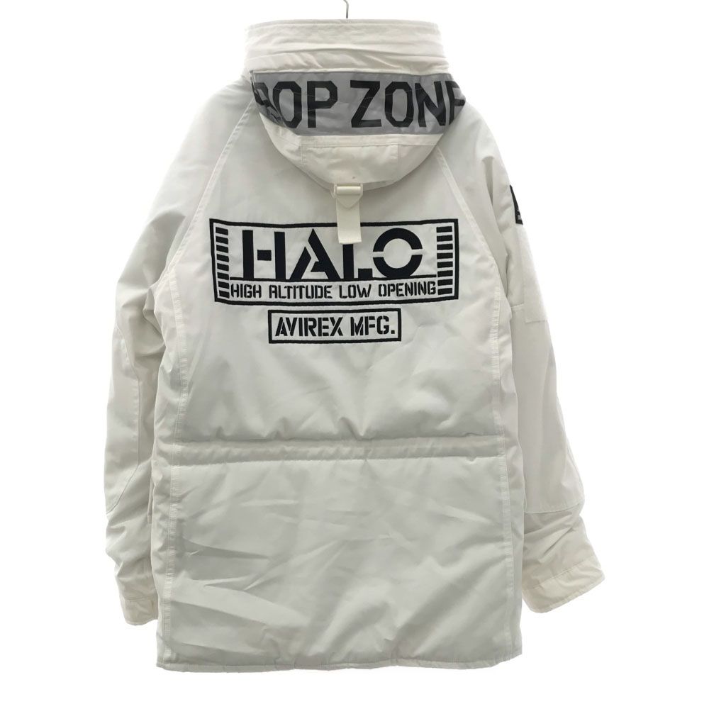 新品　AVIREX アヴィレックス　ロゴワッペン　中綿　ミリタリーブルゾン 新品 AVIREX アヴィレックス ロゴワッペン 中綿 ミリタリーブルゾン