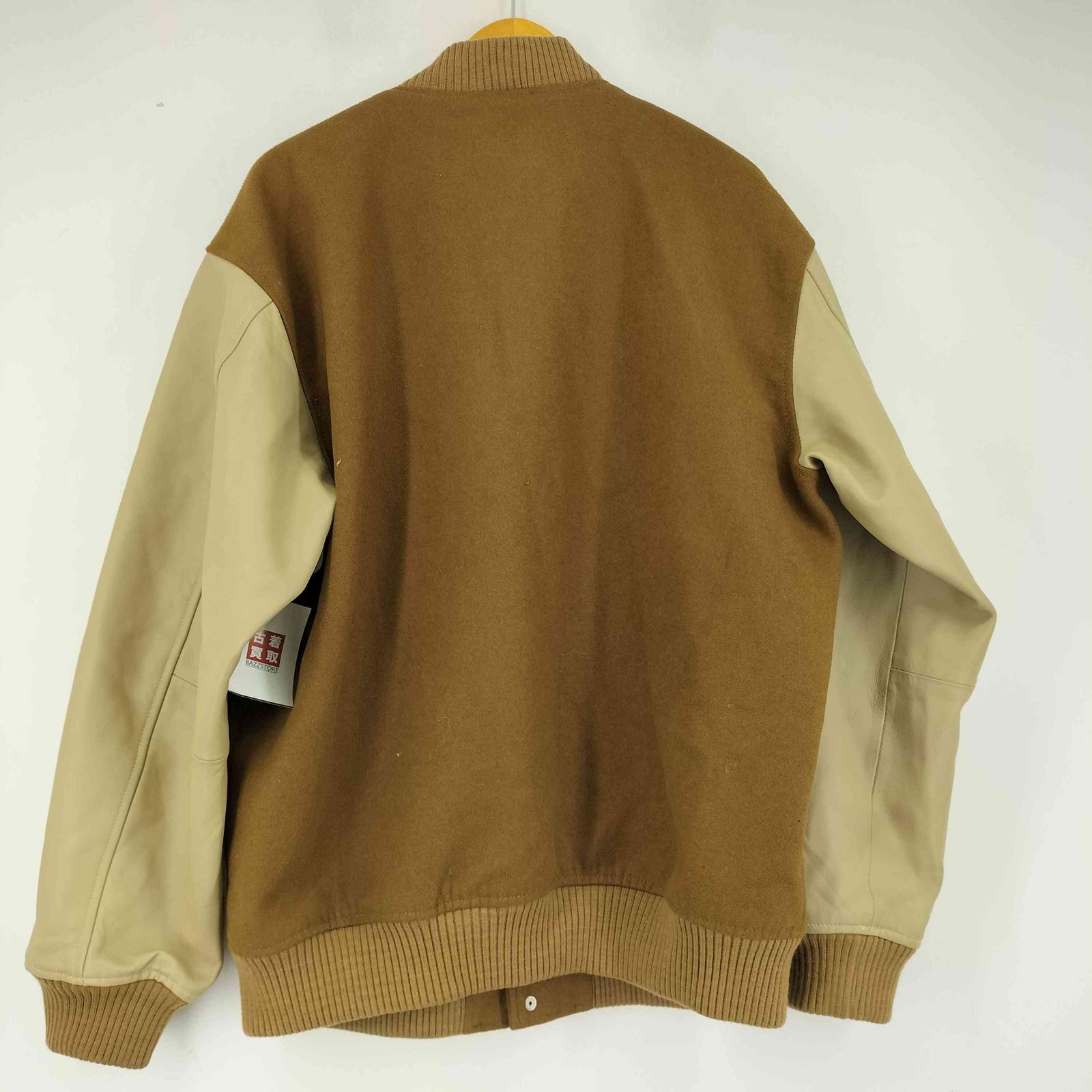 MANASTASH◆ミリタリーアワードジャケット/スタジャン/XL/ウール/ブルゾン/7112047 ＭＡＮＡＳＴＡＳＨ × ＳＫＯＯＫＵＭ／マナスタッシュ