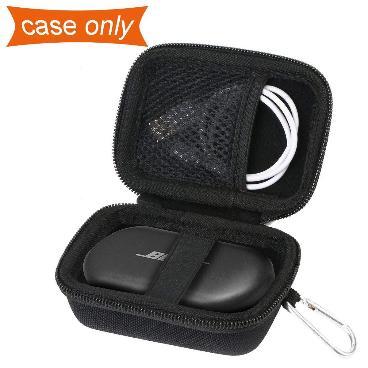 【数量限定】Sport/QuietComfort Earbuds ワイヤレスイヤホン Bose 対応収納ケース-Aenllosi (ブラック)