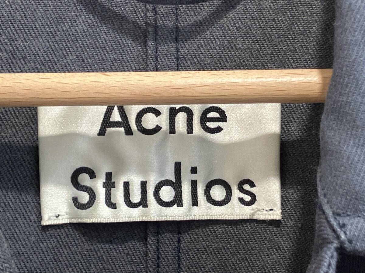 ネイビー Acne Studios アクネストゥディオズ MARTEN PAW15