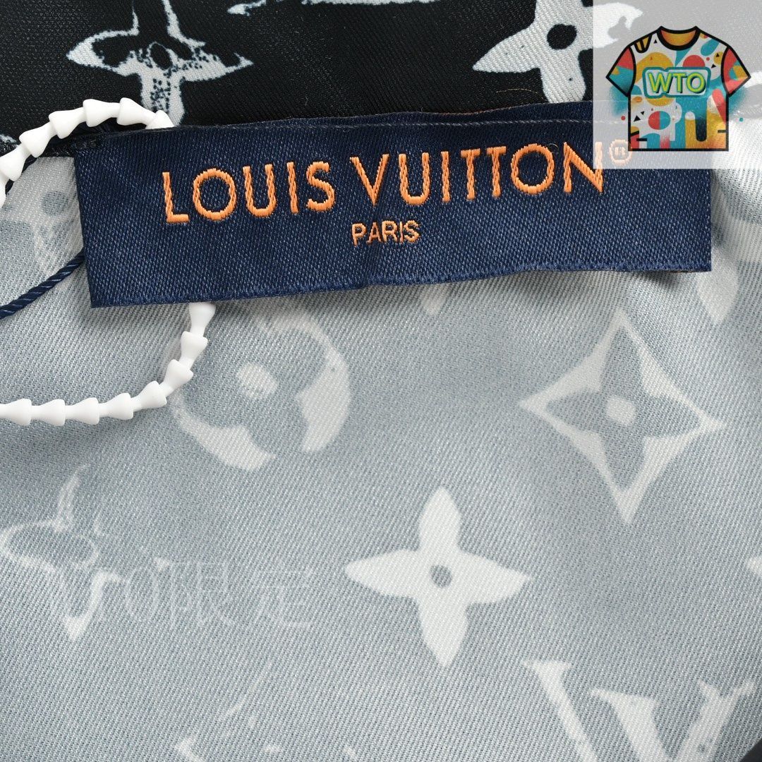 LOUIS VUITTON ルイヴィトン シャツ 今日特価】Louis Vuitton 2024SS オールオーバーモノグラム