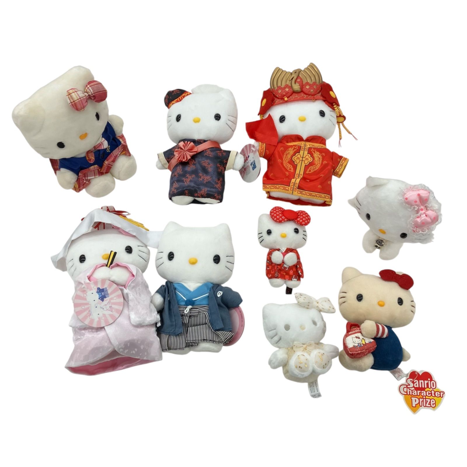 キティちゃん ぬいぐるみ まとめ売り - メルカリ