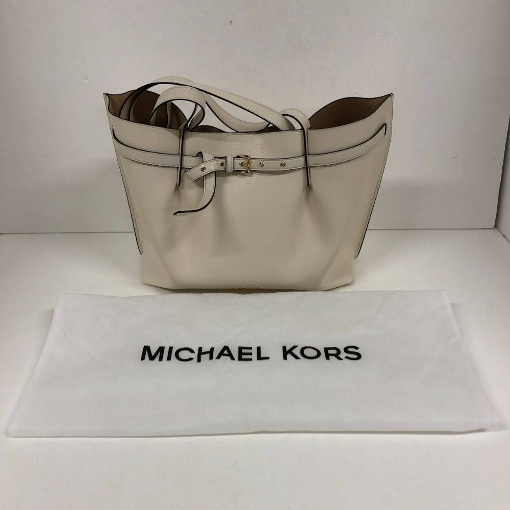 MICHAEL　KORS トートバッグ（エミリア　ラージ） ホワイト系 EMILIA EW トート ラージ | マイケル・コース(Michael Kors