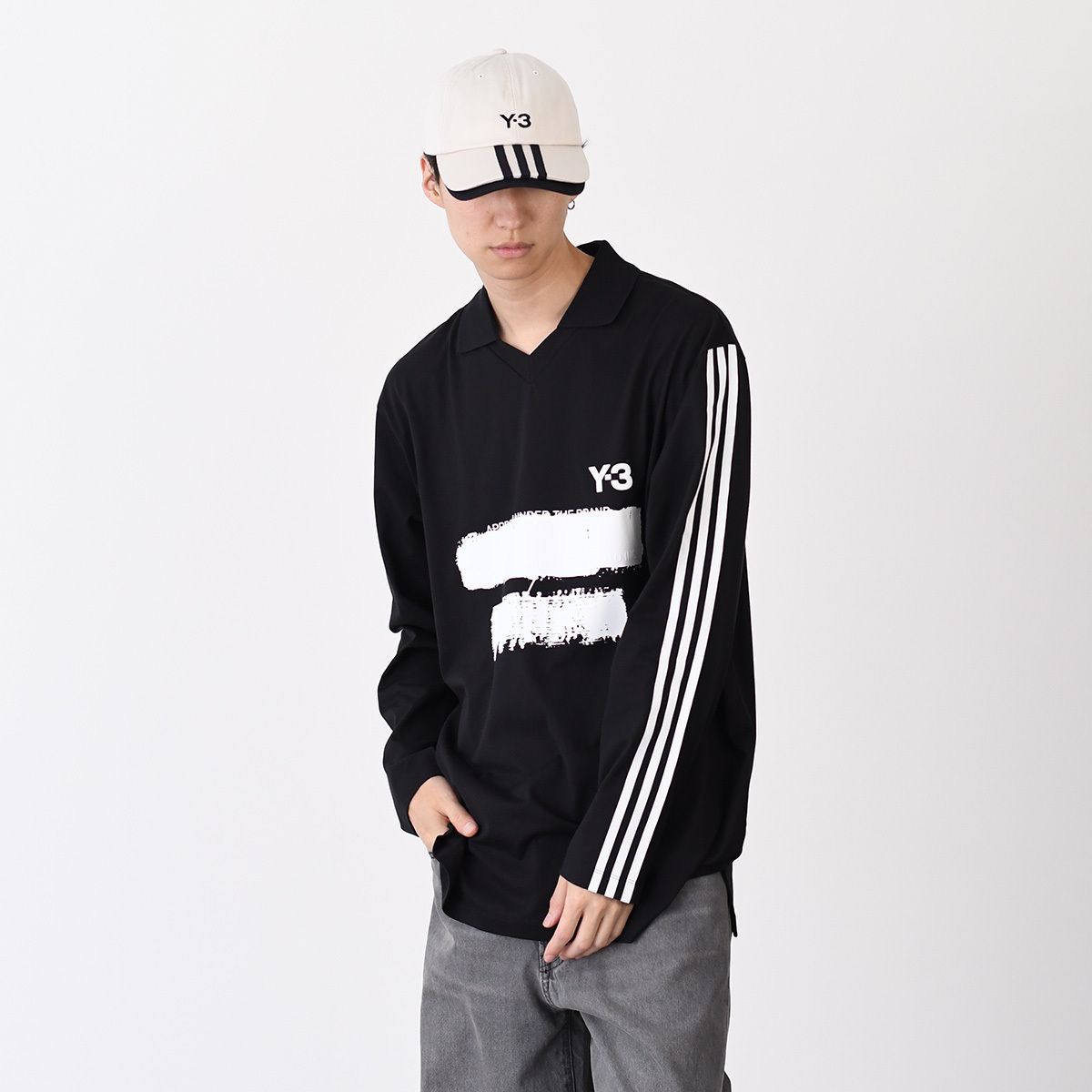 Y-3 ワイスリー トップス Tシャツ U GFX LOGO LS T JM3233 JN4876 ユニ 